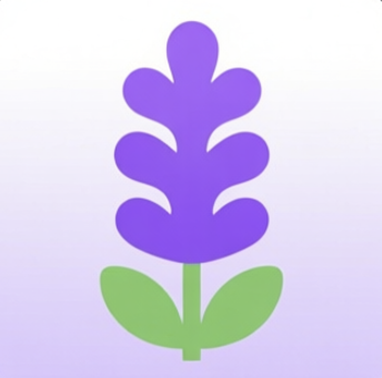 薰衣草记账图标